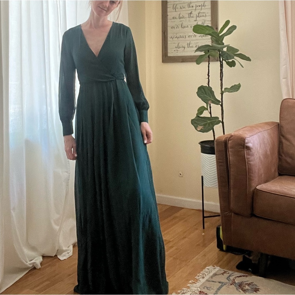 NWT Baltic Born Green Maxi Dress Size XS - Picture 2 of 10